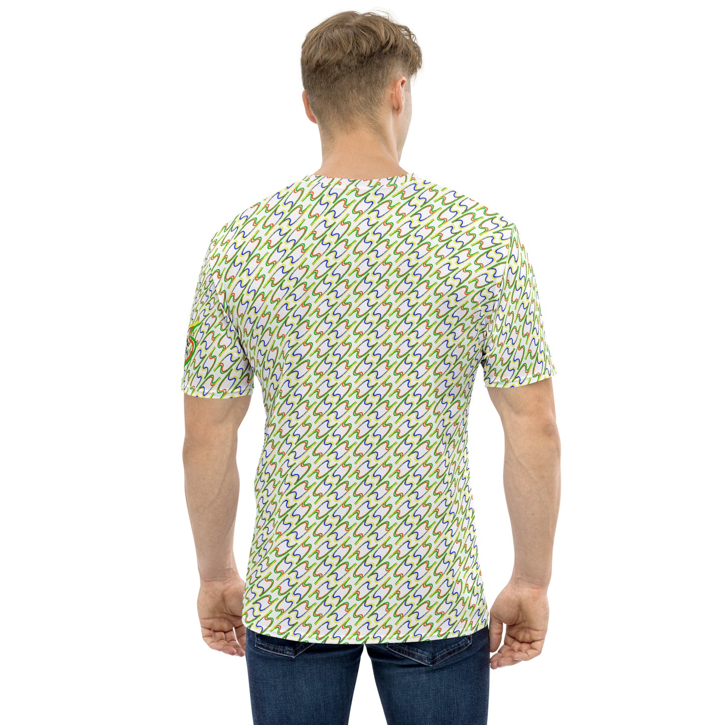 T-shirt uomo Twin flash net