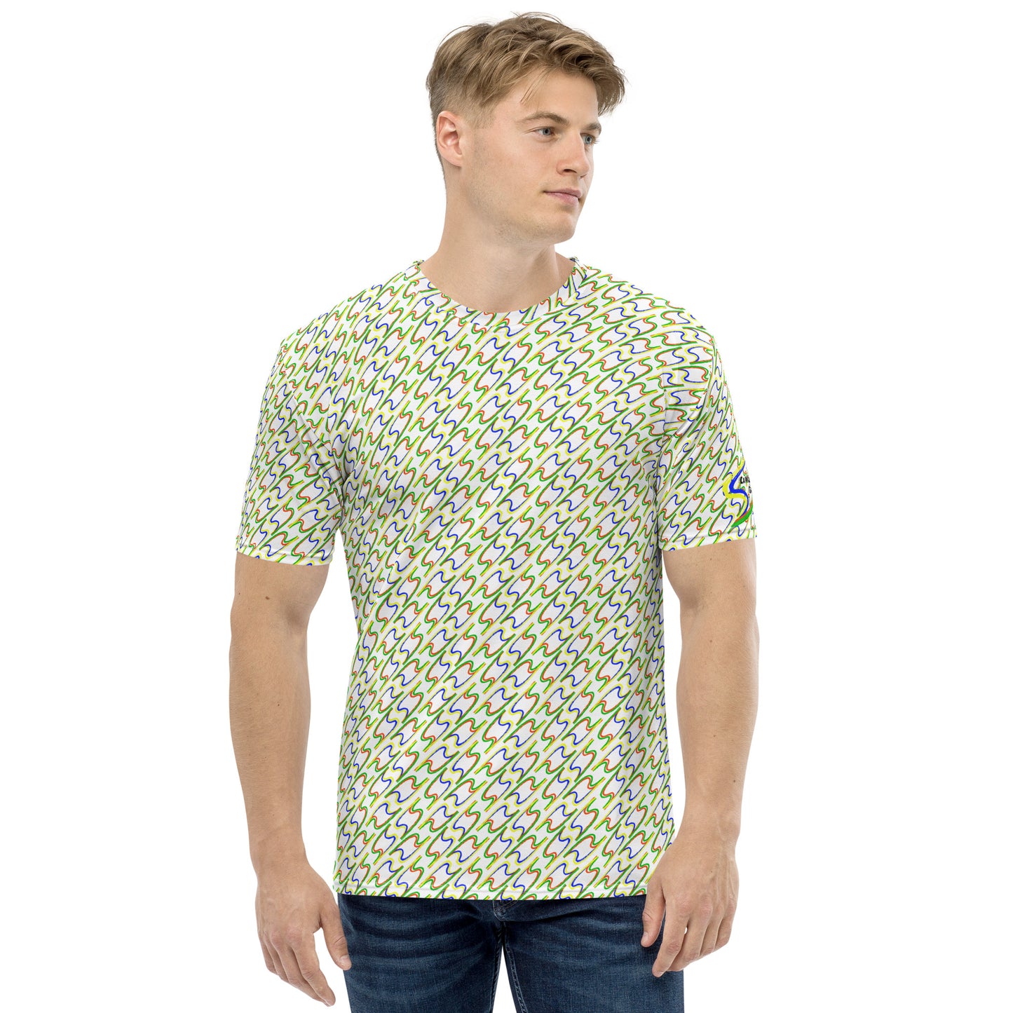 T-shirt uomo Twin flash net