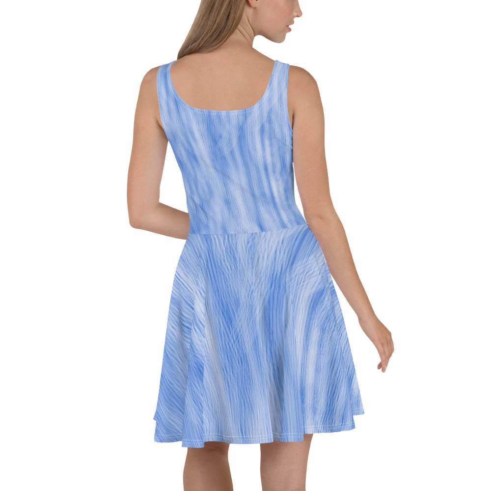 Light Blue pleated dress
