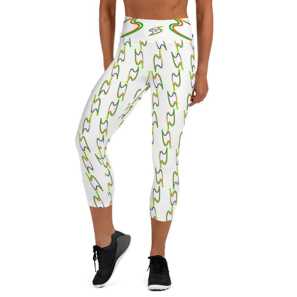 Leggings yoga 3/4 TWIN FLASH NET