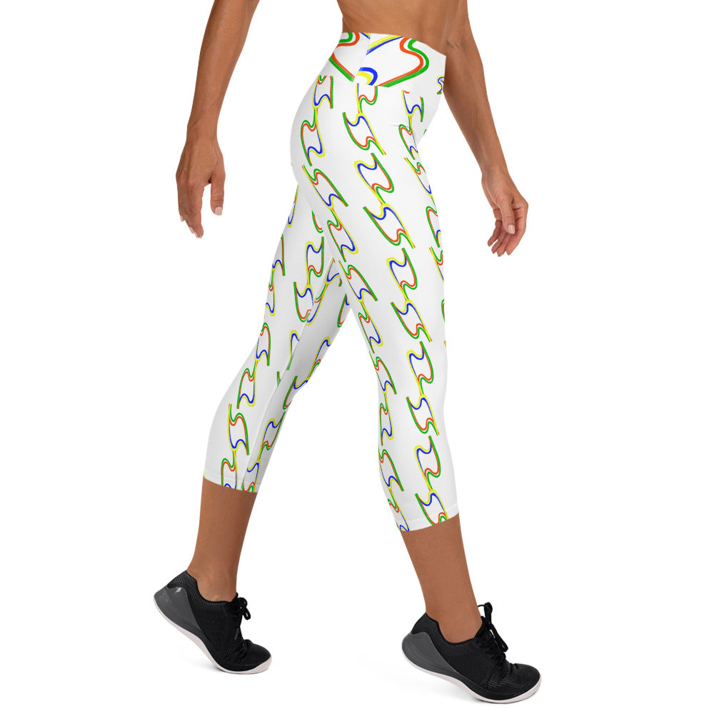 Leggings yoga 3/4 TWIN FLASH NET