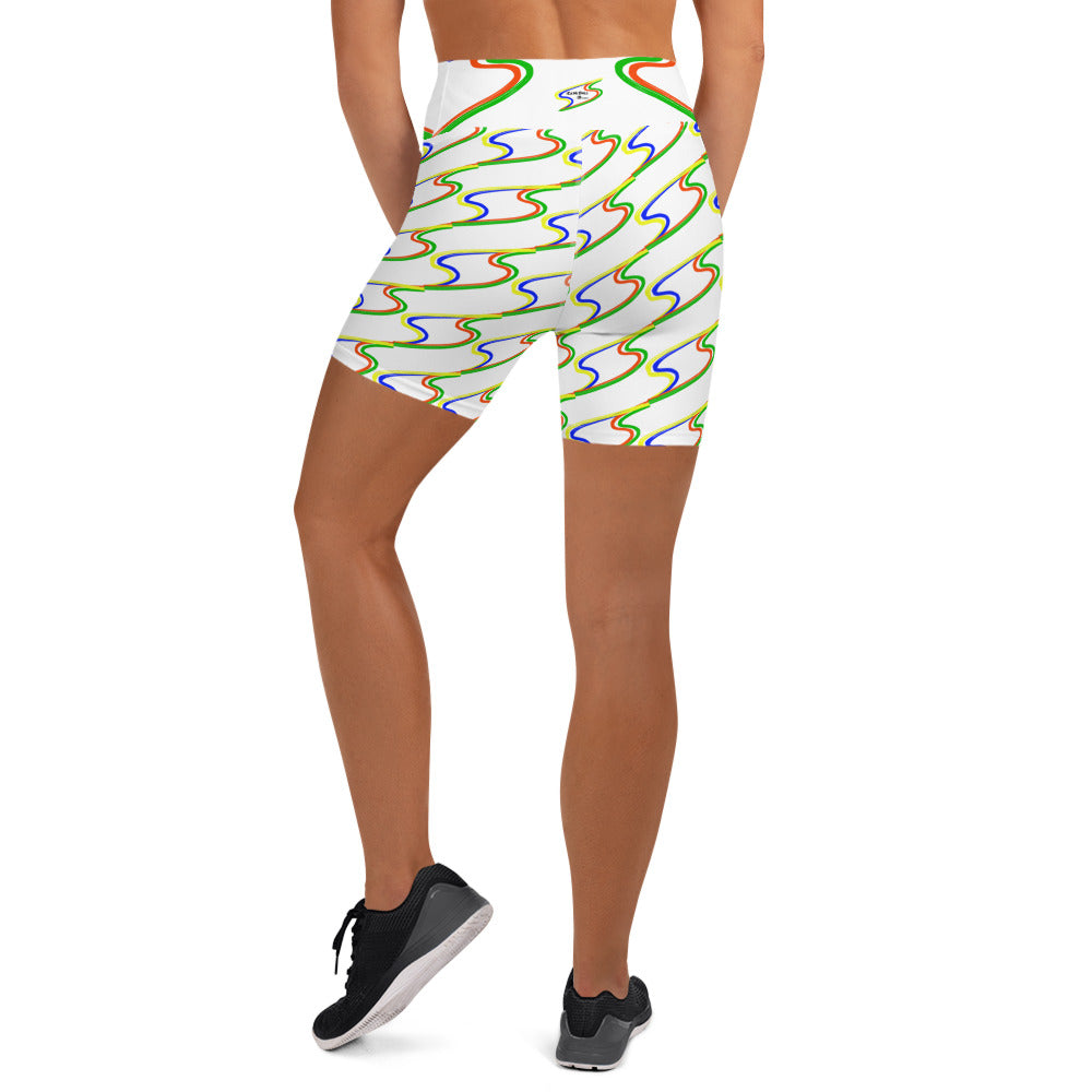 Shorts yoga TWIN FLASH NET