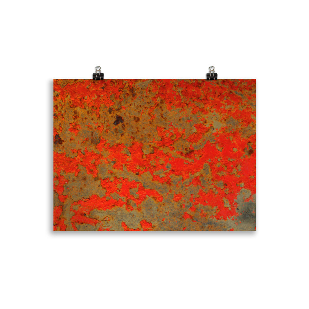 Poster, Red Rust