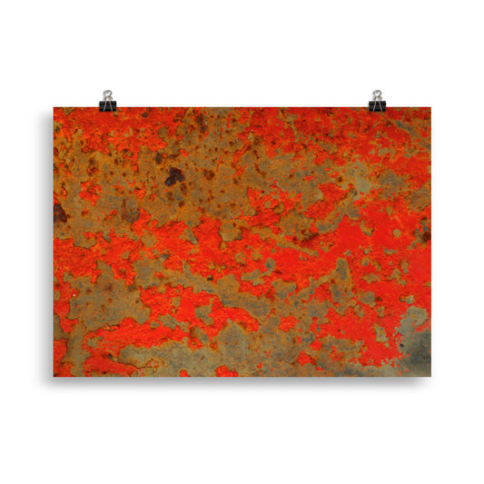 Poster, Red Rust