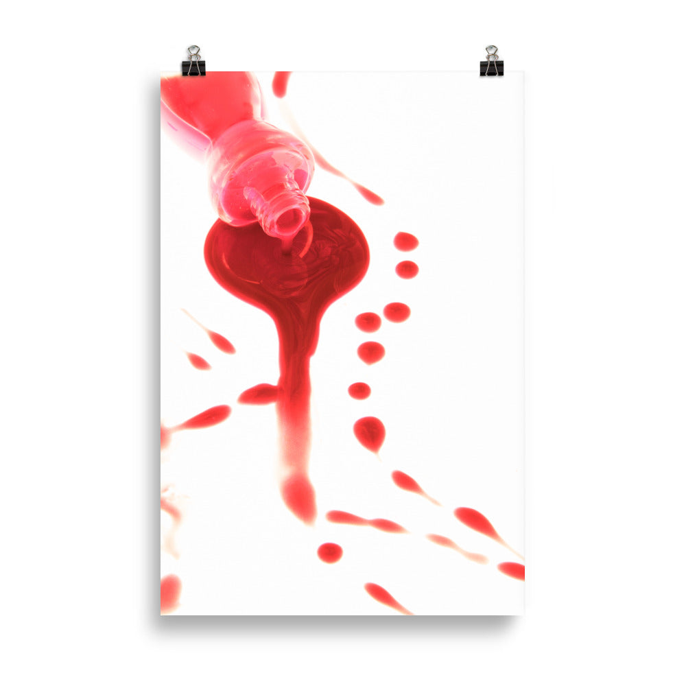 Poster, Red Spots