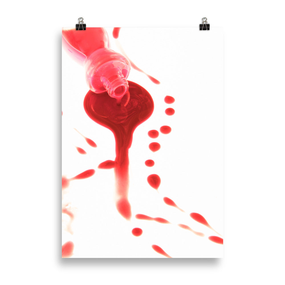 Poster, Red Spots