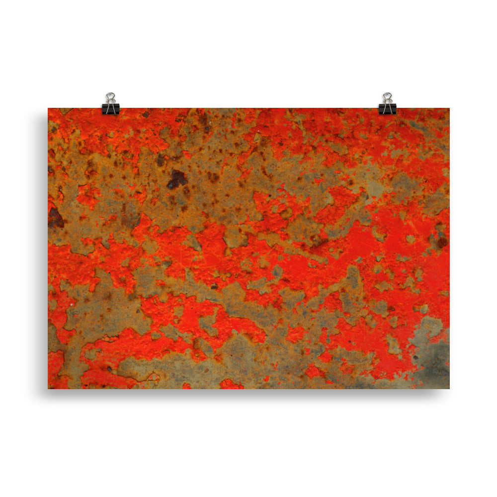 Poster, Red Rust