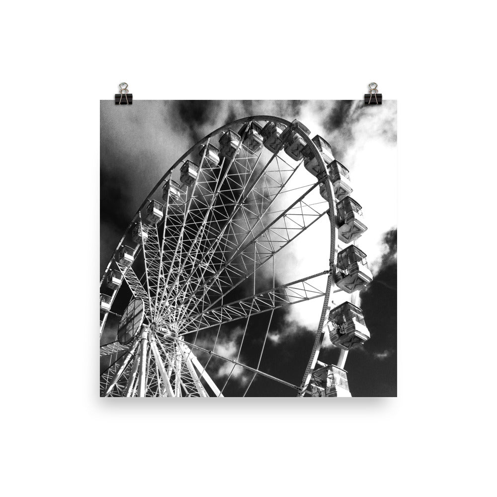 Poster on photographic paper, Panoramic Wheel