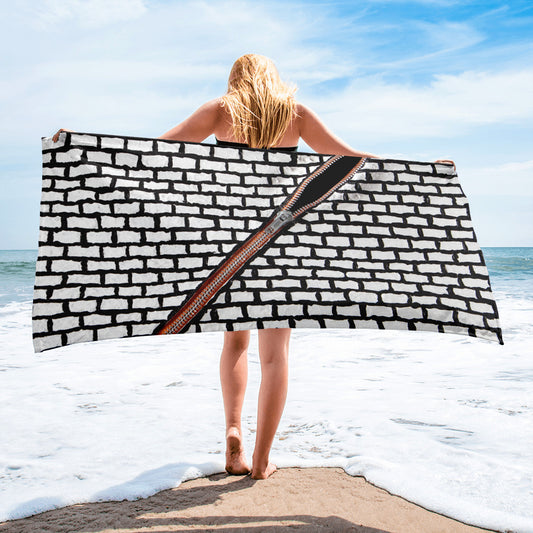 Terry beach towel - Fly Wall