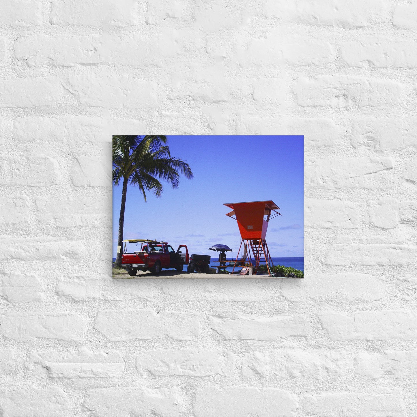 Exotic Seaview thin canvas