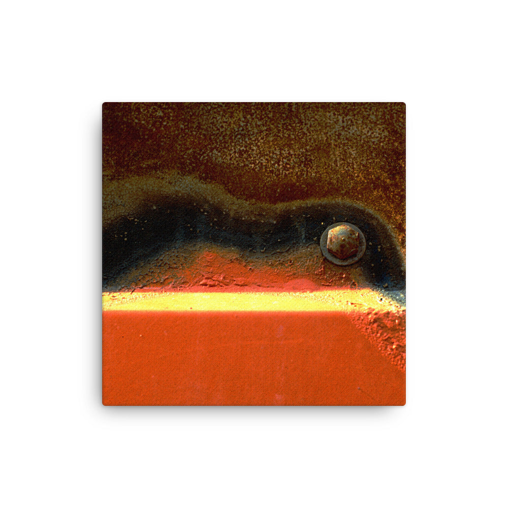 Dünne Leinwand, Mixed Red Rust