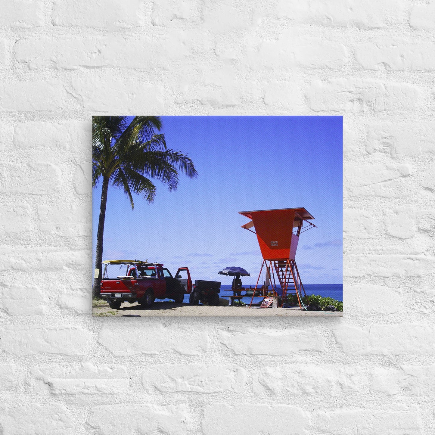 Exotic Seaview thin canvas