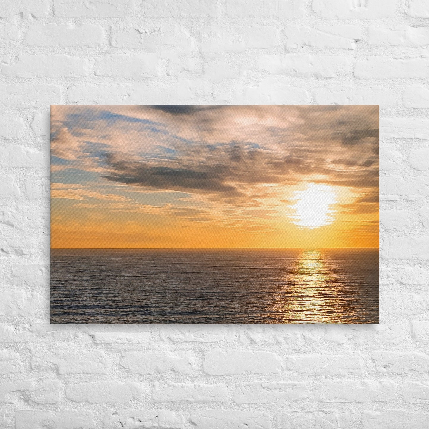 Thin canvas, Sunset