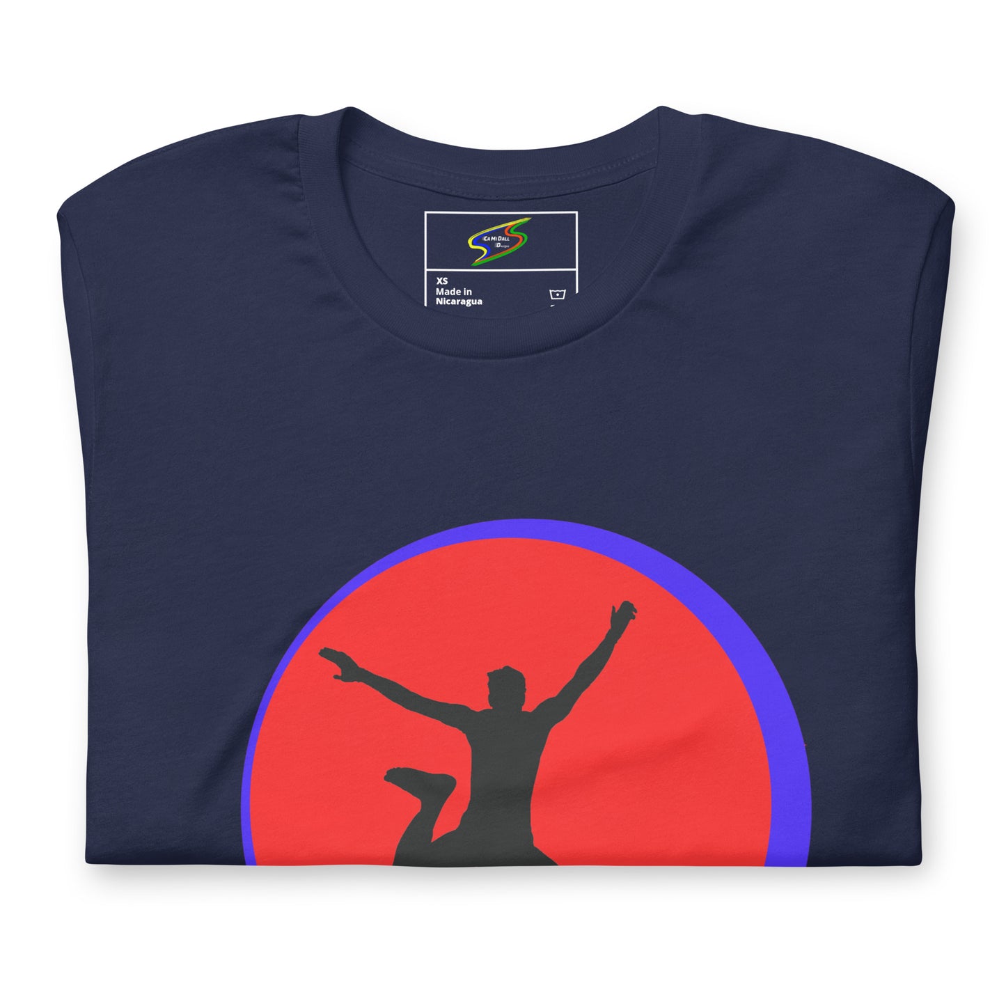 T-shirt ecologica unisex serie JUMP