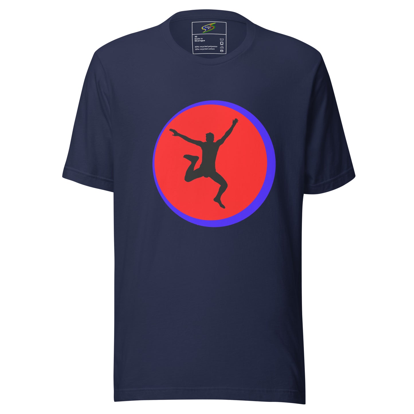 T-shirt ecologica unisex serie JUMP