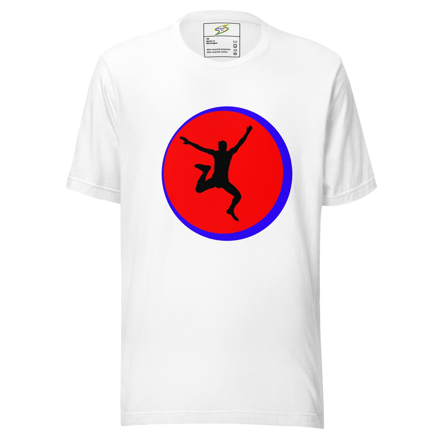 T-shirt ecologica unisex serie JUMP